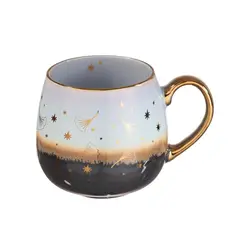 ADAGIO TEAS - Taza Cerámica Grafito Dandelion 425 ml