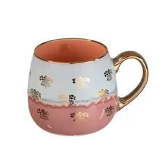 ADAGIO TEAS - Taza Cerámica Rosada Bouquet 425 ml