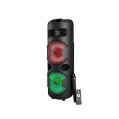 KLIP XTREME - KLS-890 Sistema Parlantes 2x12”, Bluetooth v5.0, TWS, LED, Micrófono Inalámbrico, Negro