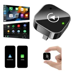 GENERICO - Car Play Adaptador Inalámbrico Y Android Auto Converter 2en1