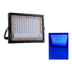 OFERTABKN - Foco Proyector Reflector Uv Led 50w Ip66 Impermeable Negro Uv