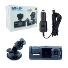GENERICO - Camara DVR Doble Full HD Con Pantalla De 2” Y Capacidad De Almacenamiento De 128 Gigas.