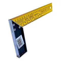 KAMASA - Escuadra Carpintero Esquina 10 Pulgadas Acero Temp