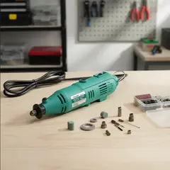GENERICO - Mini Torno Rotatorio Profesional + Accesorios
