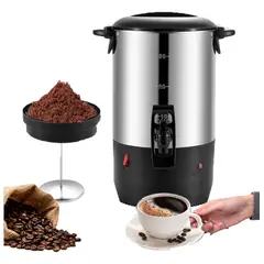 EVERSO - Cafetera De Acero Inoxidable De 55l 30tazas Para Comercial