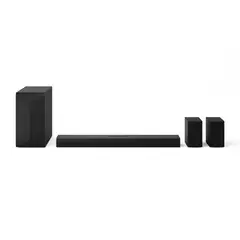 LG - Soundbar de cine en casa de 51 canales con sonido envolvente y altavoces traseros S60TR