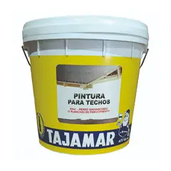 TAJAMAR - Pintura Para Techo Blanco Tineta