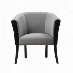 MUEBLES NEW - SITIAL AMERICANO GRIS FELPA