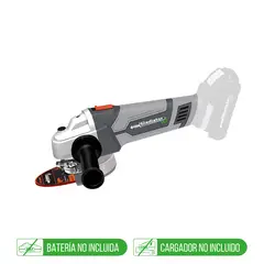 GLADIATOR - ESMERIL INALAMBRICO AA81518 4 1/2 18V SIN BAT