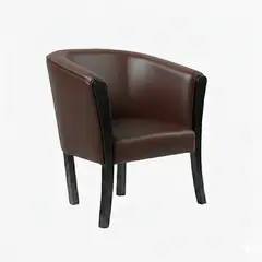 MUEBLES NEW - SITIAL AMERICANO CHOCOLATE ECOCUERO