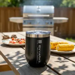 EN VARA'S MEATS & GRILL - Vaso Mug Térmico Grill Cervecero Whisky Bbq En Varas 360ml