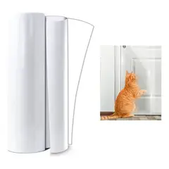 KUANGYE - 2rollo 30cmx5m Protector Mueble Antiarañazo Gato Sofa Puerta Transparente