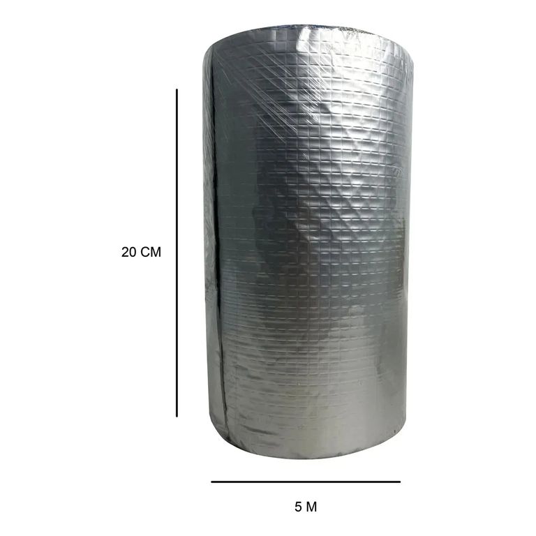 Cinta Aislante Impermeable Sellador Butilo 5 Metros x 20CM