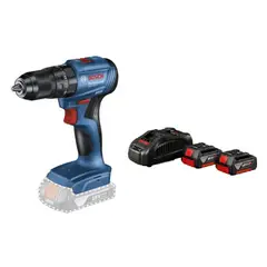 BOSCH - Kit Taladro Perc.bosch Gsb 185-li 18v + 2 Bat 4.0ah + 1 Carg