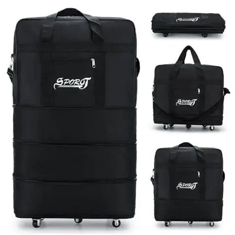 Bolso de viaje 23 kilos Ajustable con Ruedas a $18.990