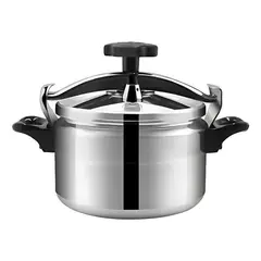 GENERICO - Olla A Presión De Aluminio Doble Fondo Capacidad De 5 Litros