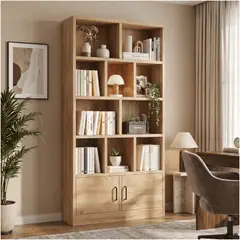 HOMER DESIGN - Estante Repisa Para Libros librero biblioteca Combinable 80 de Ancho