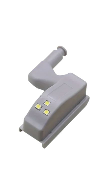 4 Mini LED Para Bisagras Con Sensor Luz Blanco Frío 6500K