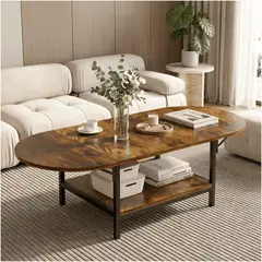 HOMER DESIGN - Mesa De Centro Plegable Minimalista Ancho 60-120 Cm