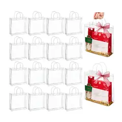 ATURE - Pack 30 De Bolsa Transparente Pvc Con Asa Reutilizable Regal Transparente