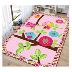 SMARTY - Alfombra Lisa Infantil Diseño Sweet Bird 120x180CM