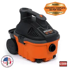RIDGID - Aspiradora seco-mojado 15 Lt 5HP/ 220V - WD4075