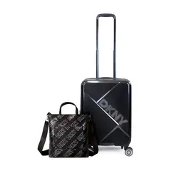 DKNY - Pack Maleta cabina Donna Karan Woman 10kg negra + Bolso Tote Tilly