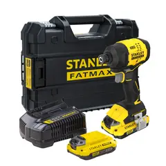 STANLEY - Kit Atornillador de impacto 20V FATMAX SBI811D2T-B2
