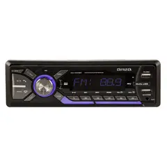 AIWA - Radio Auto 1 Din Bluetooth Mp3 Usb App Music Aw-3269bt
