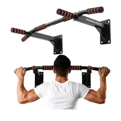 IRM - Barra Dominadas Para Muro Multifuncional De Acero Entrenamiento En Casa Gimnasio Deportes