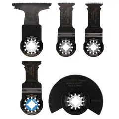 MAKITA - Set 5 Pza Multiherramienta Oscilante Starlock E-24935