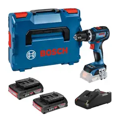BOSCH - TALADRO PERCUTAR GSB 18V-90C PROF +2BAT 20+CARG