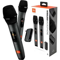 JBL - Micrófonos Micbr2 Inalámbrico Dual-Channel Cardioide Negro