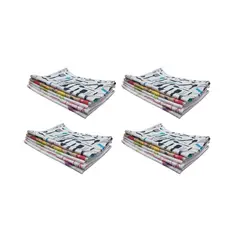 GENERICO - Pack 20 Paños de Cocina Microfibra 37X50- Ultra Absorbentes y Sin Pelusa