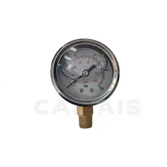 GENERICO - MANOMETRO DE GLICERINA 0-10 BAR HE AGUA