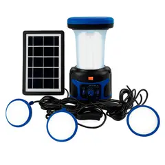 MEGABRIGHT - Lampara LED Solar Torch Camping