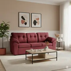 DECO OUTLET - Sofá Polonia 3 Cuerpos Tela