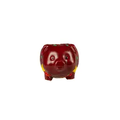 GENERICO - Vaso Tiki Chanchito Mexicano - Multicolor 400 ml Cerámica