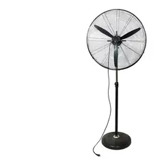 GENERICO - Ventilador de Pedestal Industrial negro
