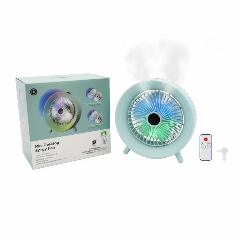 Ventilador De Escritorio Portatil Recargable
