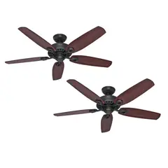 HUNTER - PACK X2 VENTILADOR DE TECHO BUILDER ELITE BRONCE 52