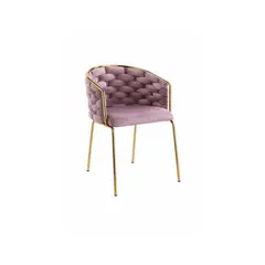 HABITA2 CHILE - Sitial Arthur Terciopelo Gold
