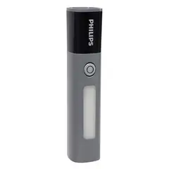 PHILIPS - Linterna LED SFL1153 10W Recargable Zoom 150m 4 Modos