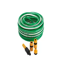 BOLTON - Kit Manguera de Riego Anti Torsión 3/4" de 20 metros