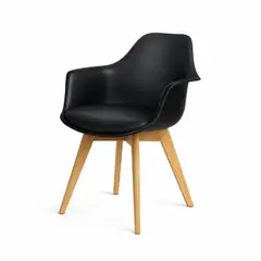 MOAD - Butaca Eames con Cojin y patas de Madera