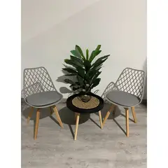 MOAD - Set Terraza Tulip Exterior Mesa Negra