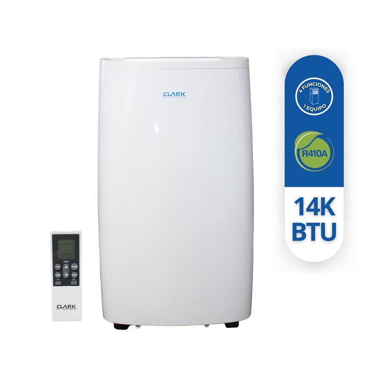 AIRE ACONDICIONADO PORTATIL 14.000 BTU FRIO/CALOR