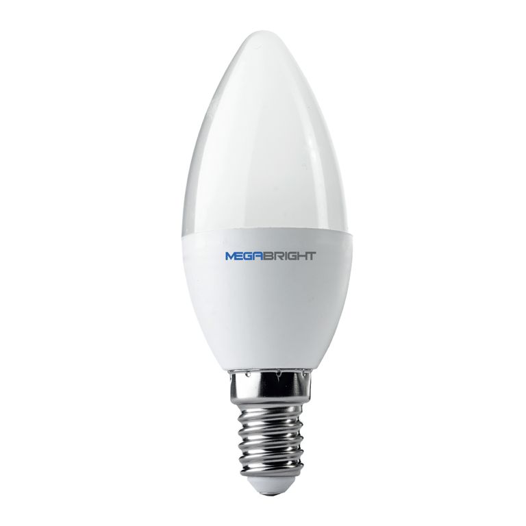 Ampolleta LED C37 VELA 5W3000K E-14
