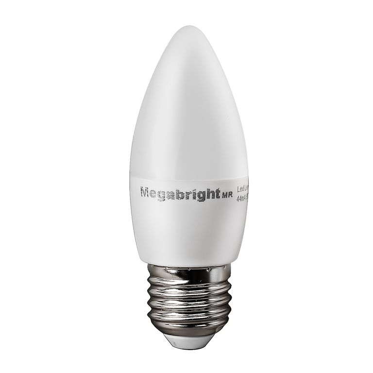 Ampolleta LED C37 VELA 5W6000K E-14