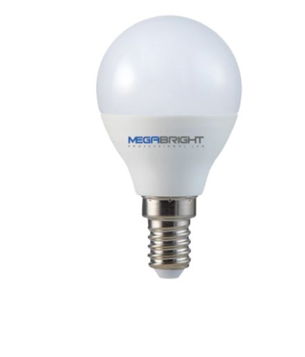 Ampolleta LED G45 BOLA 5W6000K E-14